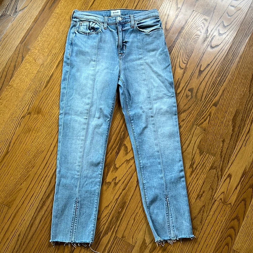 Hudson boyfriend/relaxed denim jeans